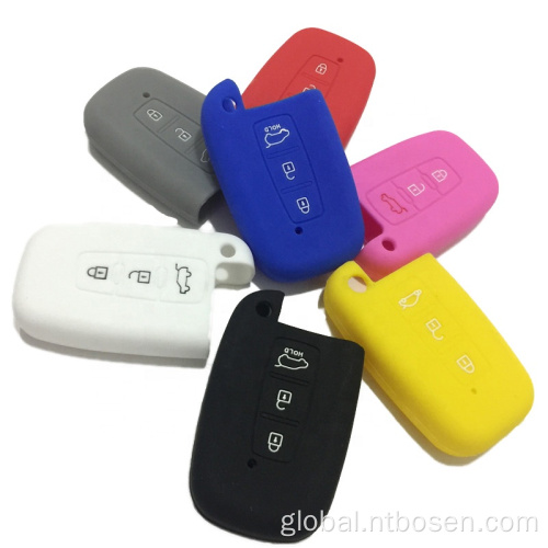 Remote Control Car Key Button silicone car key housing jacket Factory